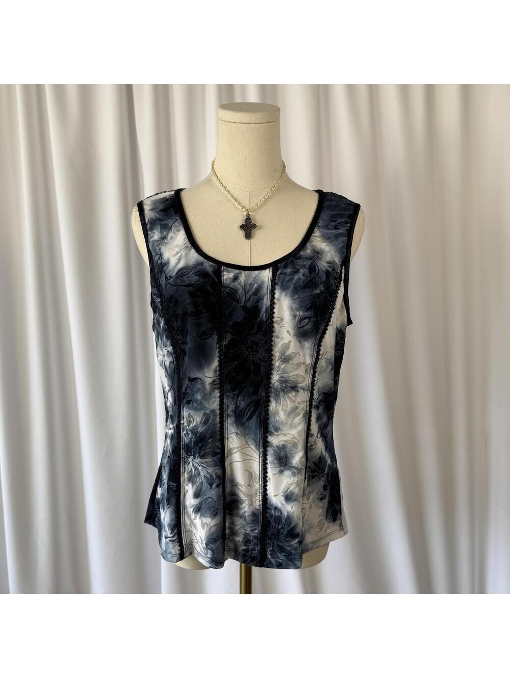 y2k Corset style velvet and mesh top